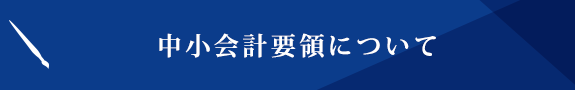 中小会計要領について