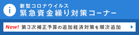 新型コロナウイルスに対する政府支援制度等